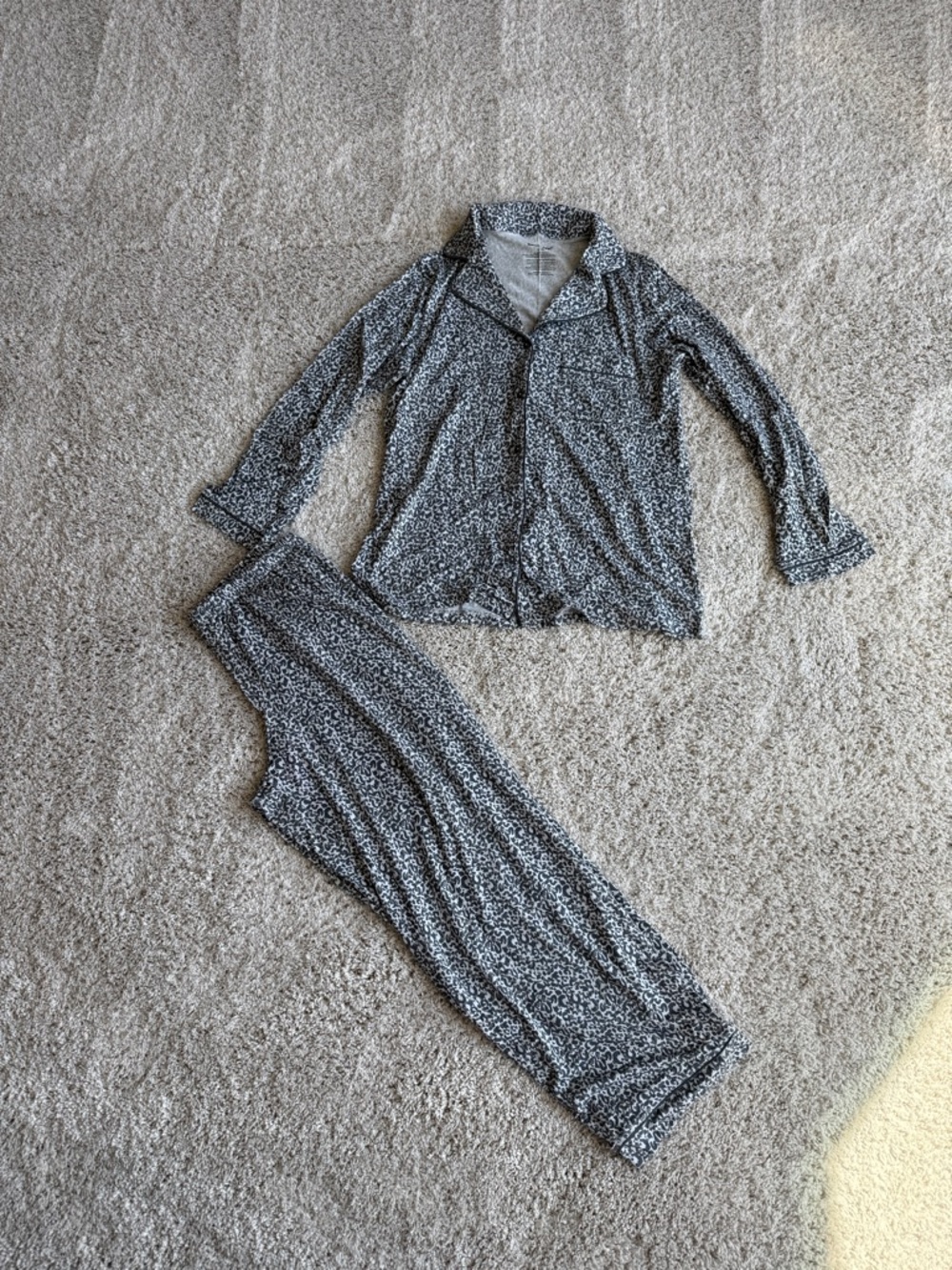 Tommy John Women's Downtime Long Sleeve Pajama Top & Pant Set Size L - Picture 4 of 11